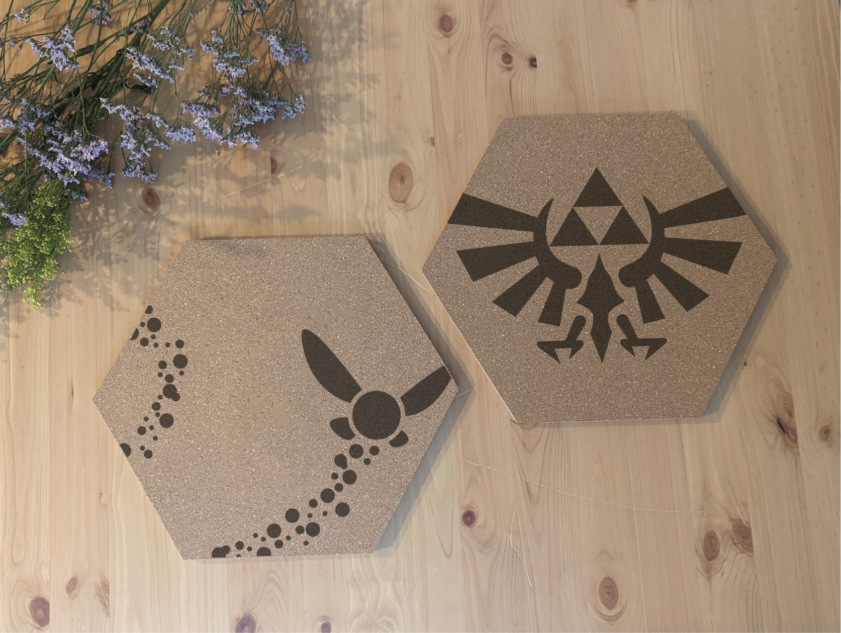 Zelda | Cork Hexagon