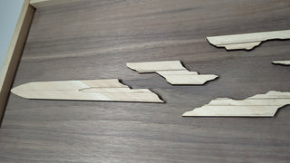 Shards of Narsil | Layered Wood
