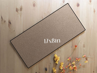 Blank Scroll Cork Board